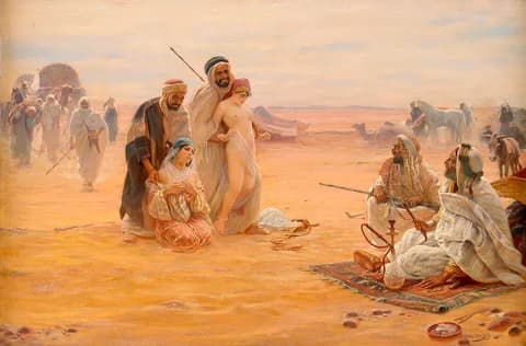 The Slave Market, Otto Pilny c. 1910